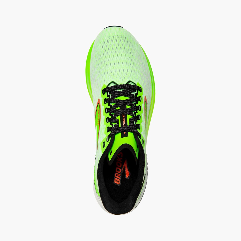 Chaussures Running Route Brooks Hyperion GTS Corail Noir Homme | OGW-2807283